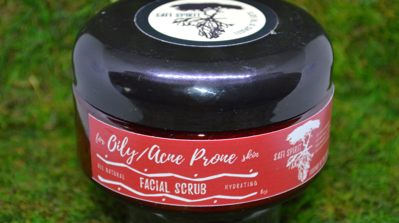 Facial Scrub/Mask for Oily Acne Prone Skin