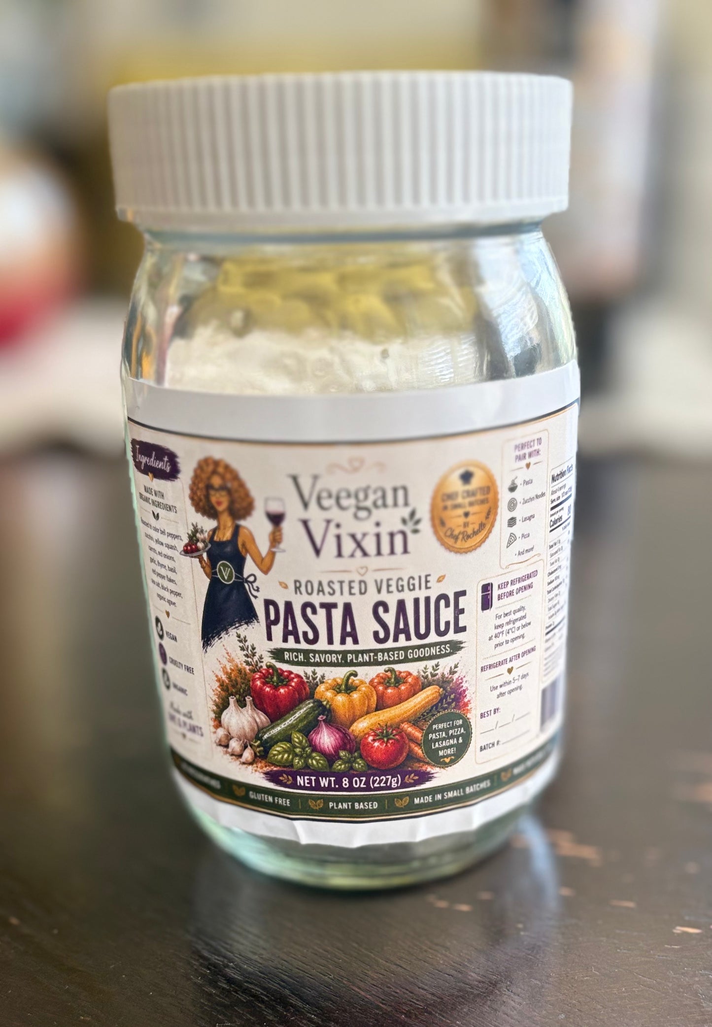 Veegan Vixin Pasta Sauce